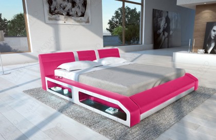 Gestoffeerd bed FLOYD met LED verlichting